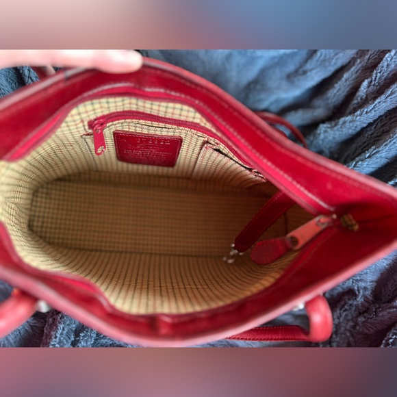 Brighton vintage croc embossed shoulder bag - Picture 8 of 10